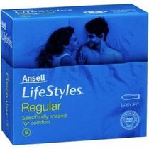 Ansell Lifestyles Regular 6pk