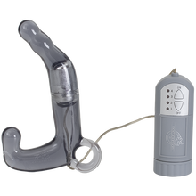 Load image into Gallery viewer, Mens Pleasure Wand Prostate Massager 6 Inch - Charcoal