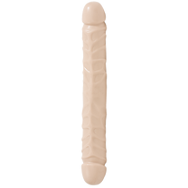 Jr. Veined Double Header 12inches - White