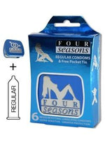 Four Seasons Regular Condoms 6 Pack