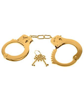Load image into Gallery viewer, Fetish Fantasy Gold - Gold Metal Cuffs