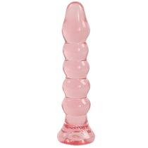 Crystal Jellies Bumps Anal Plug - Pink