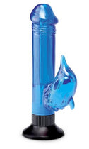 Waterproof Wall Bangers Deluxe Dolphin - Blue