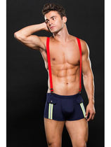 Envy Fireman Bottom With Suspenders 2 Piece (EC02)