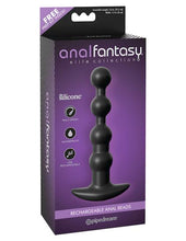 Load image into Gallery viewer, Anal Fantasy Elite Rechargeable Anal Beads - Black