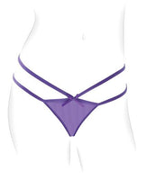 Fantasy For Her Cheeky Panty Thrill-Her O/S - Purple