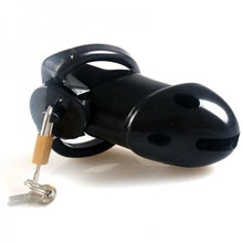 Load image into Gallery viewer, Lockable Male Chastity Device with 3pc Ring Options