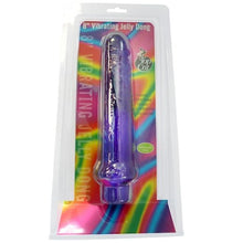 Load image into Gallery viewer, Vibrating Jelly Dong 8inch